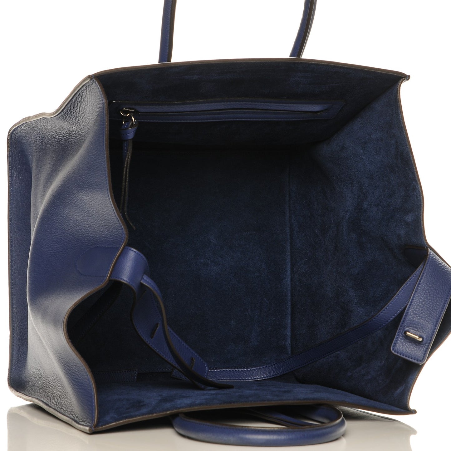 Supple Calfskin Medium Phantom Luggage Indigo