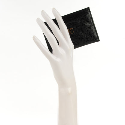 Chanel Caviar Quilted Card Holder Black 2 of 8