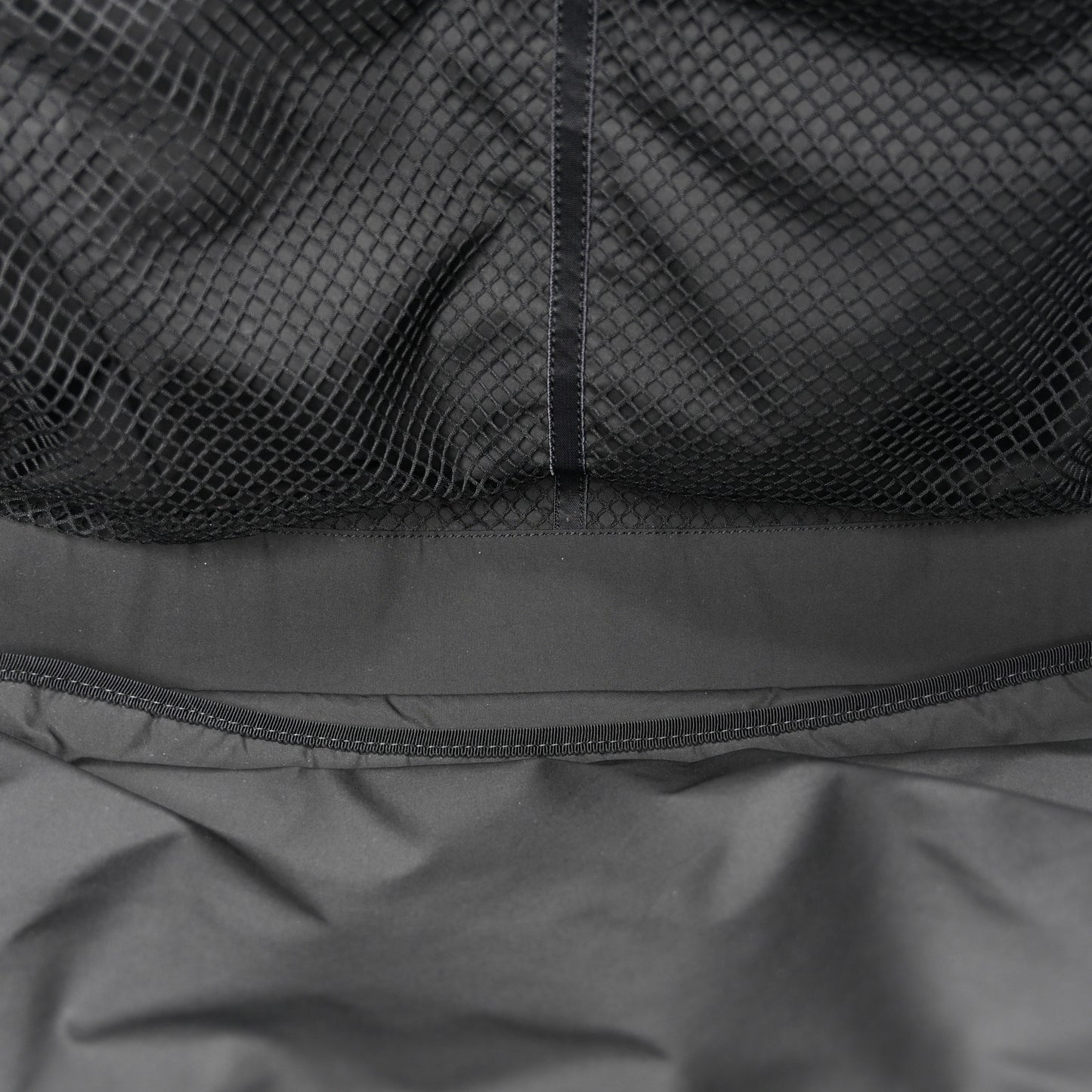 Shiny Grained Calfskin Quilted Travel Bowling Bag Black