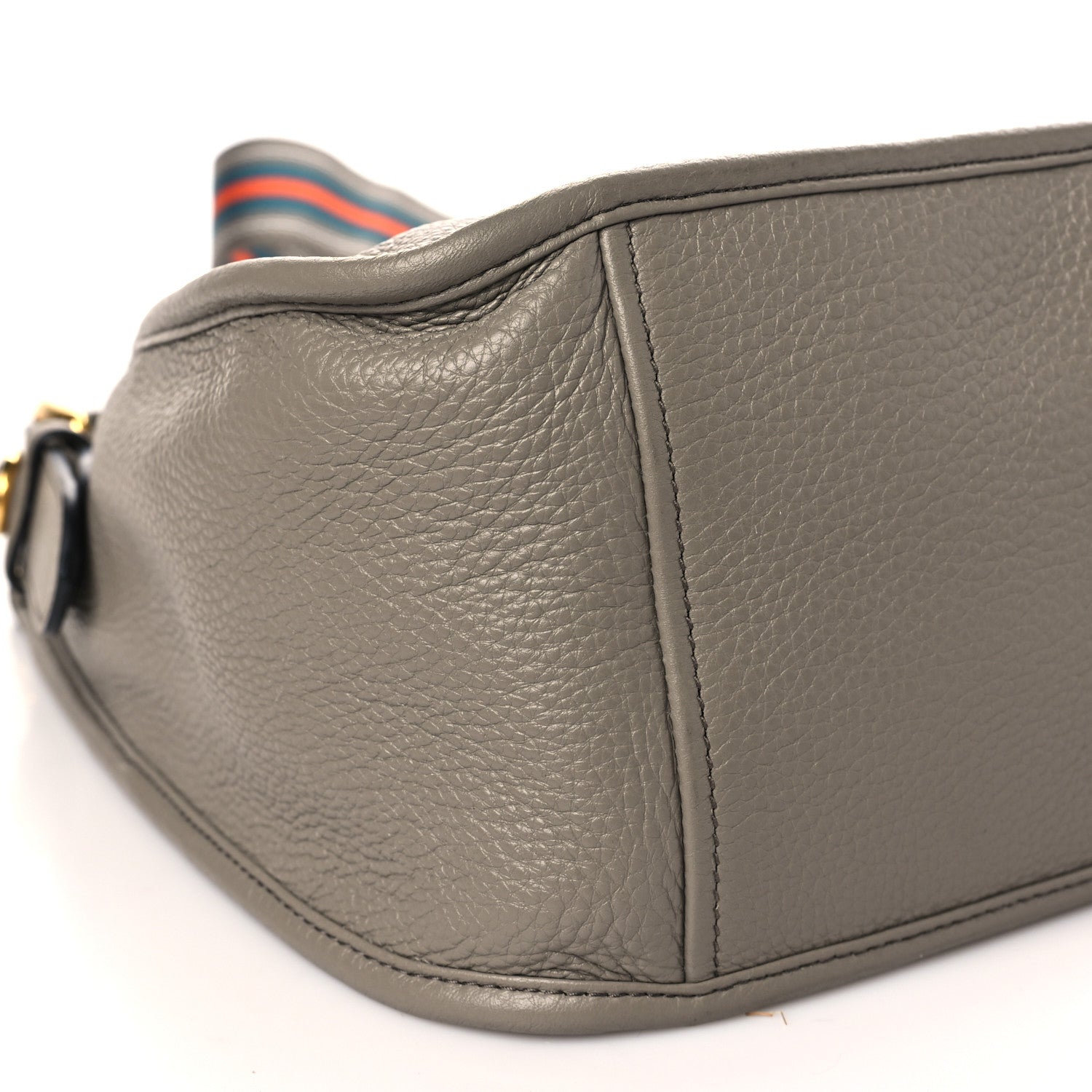 Prada Vitello Daino Hobo Argilla 7 of 8