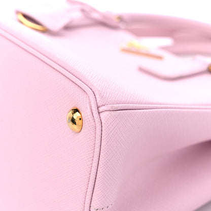 Prada Saffiano Small Galleria Double Zip Tote Alabastro 8 of 13