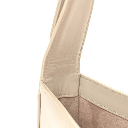 Saint Laurent Smooth Calfskin Le 5 A 7 Hobo Crema Soft 14 of 15