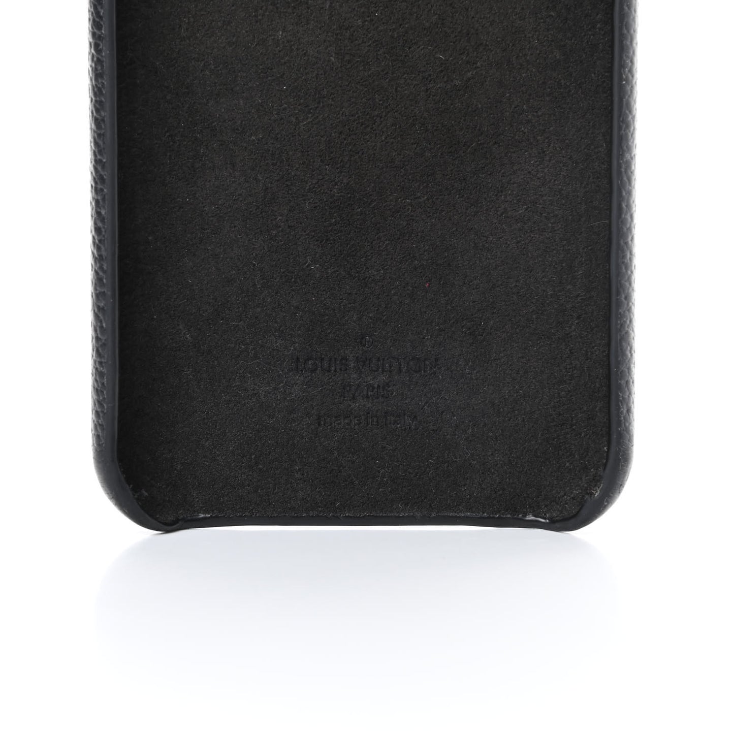 Monogram iPhone XS Max Bumper Black