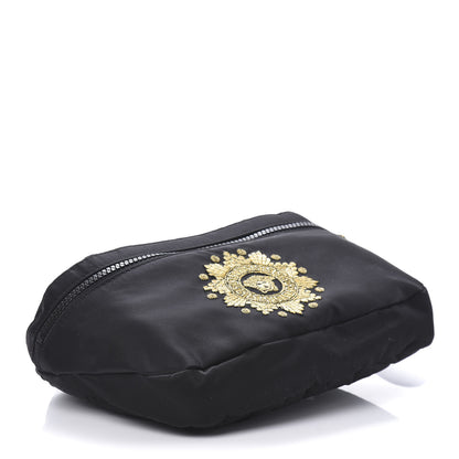 Versace Nylon Embroidered Belt Bag Black 4 of 9