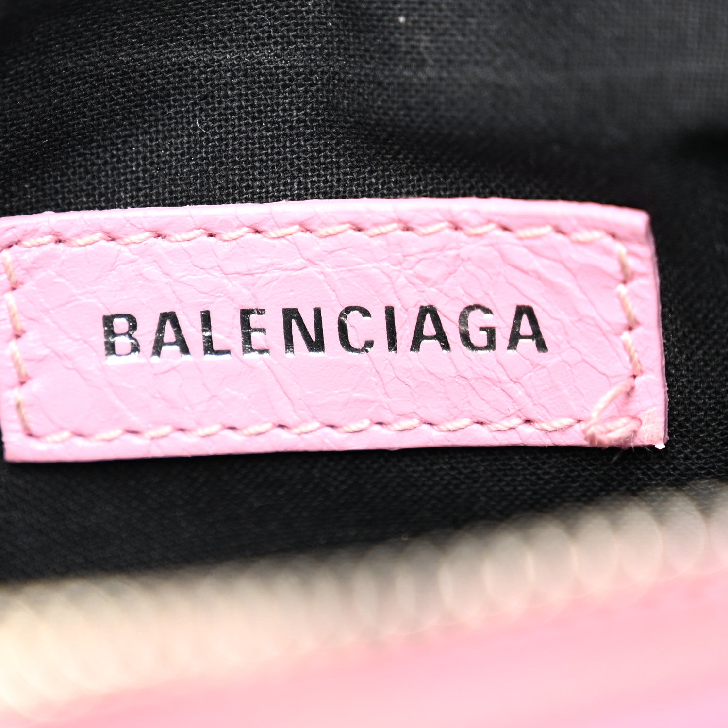Balenciaga Agneau Arena Le Cagole Shoulder Bag XS Candy Pink 7 of 12