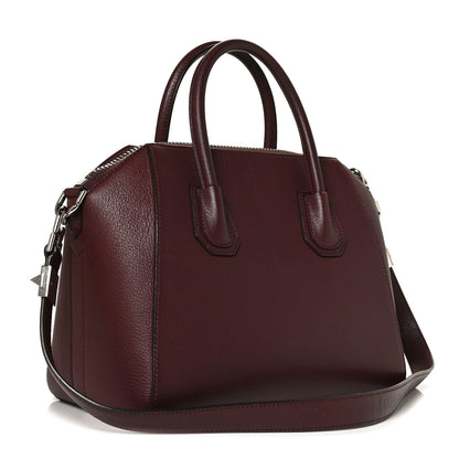 Givenchy Sugar Goatskin Mini Antigona Oxblood 3 of 10