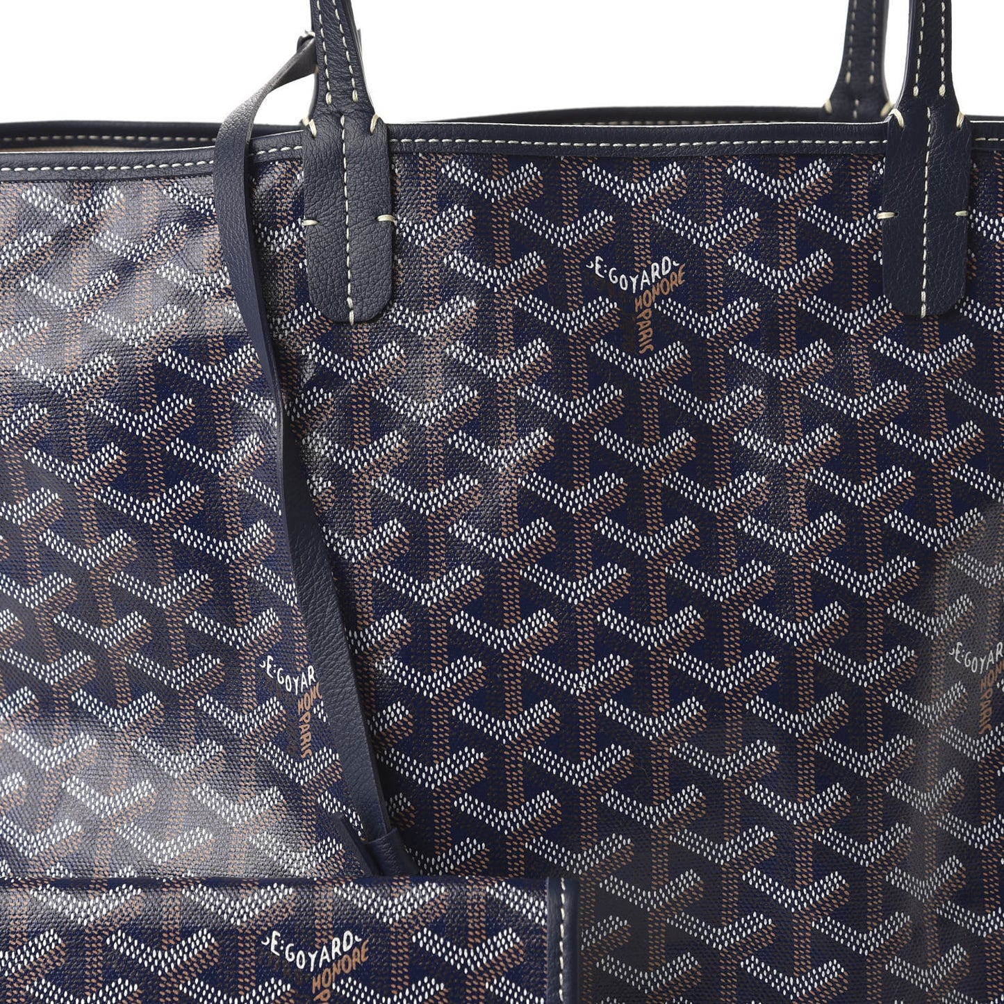 Goyardine Saint Louis PM Navy