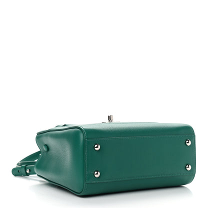 Chanel Grained Calfskin Mini Neo Executive Shopper Tote Green 4 of 10