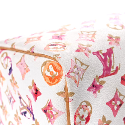 Louis Vuitton Watercolor Aquarelle Speedy 35 White 11 of 27