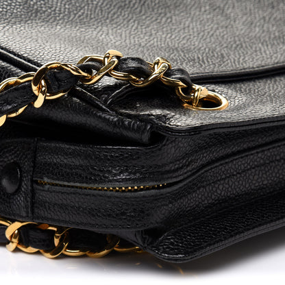 Chanel Caviar CC Shoulder Bag Black 13 of 14
