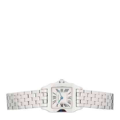 Cartier Stainless Steel 20mm Santos Demoiselle Quartz Watch 2 of 4