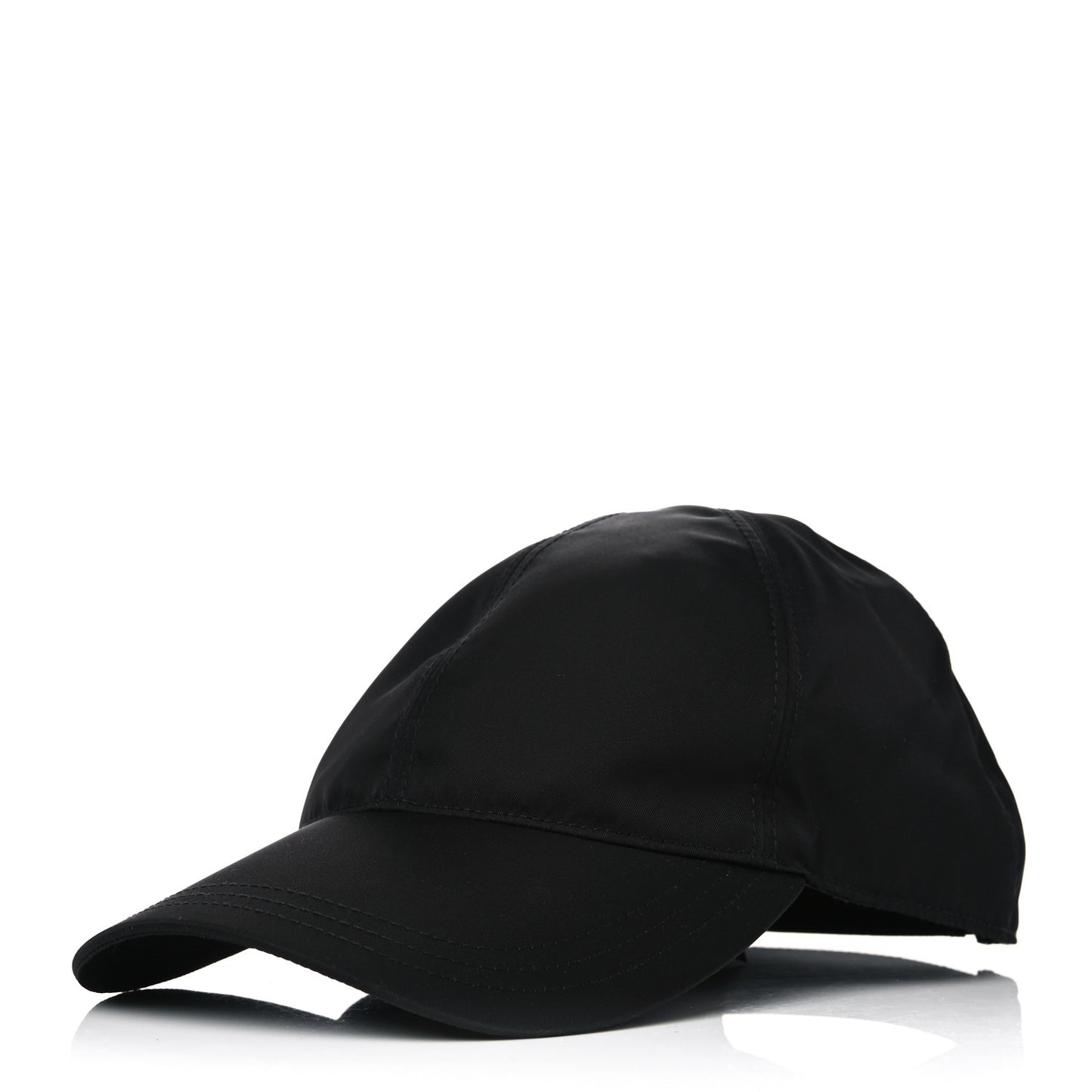 Nylon Mens Baseball Cap S Black