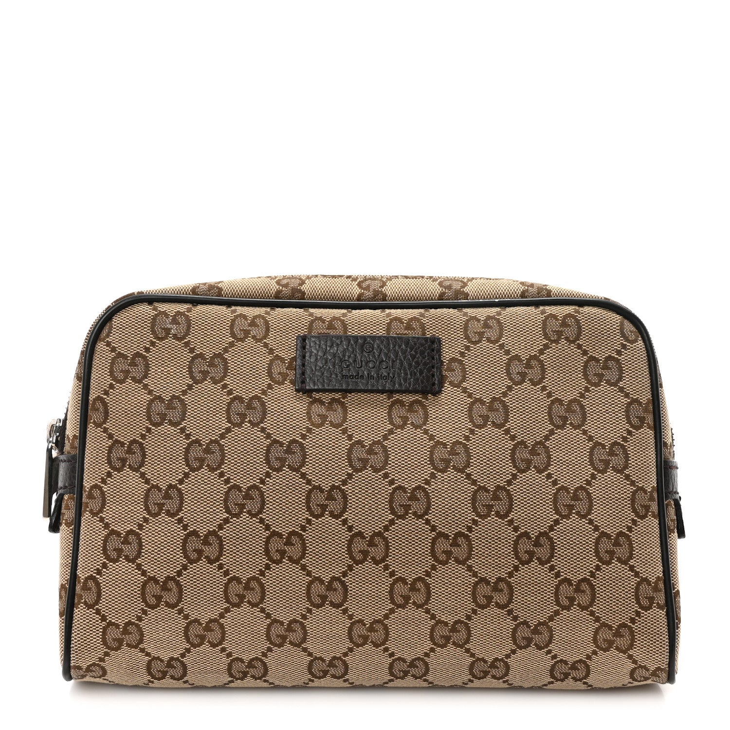 Gucci Monogram Belt Bag Dark Brown 1 of 9