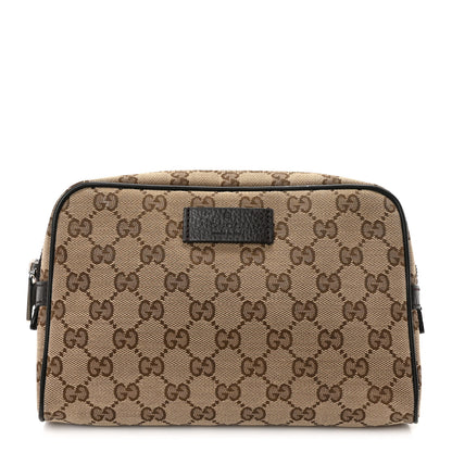 Gucci Monogram Belt Bag Dark Brown 1 of 9