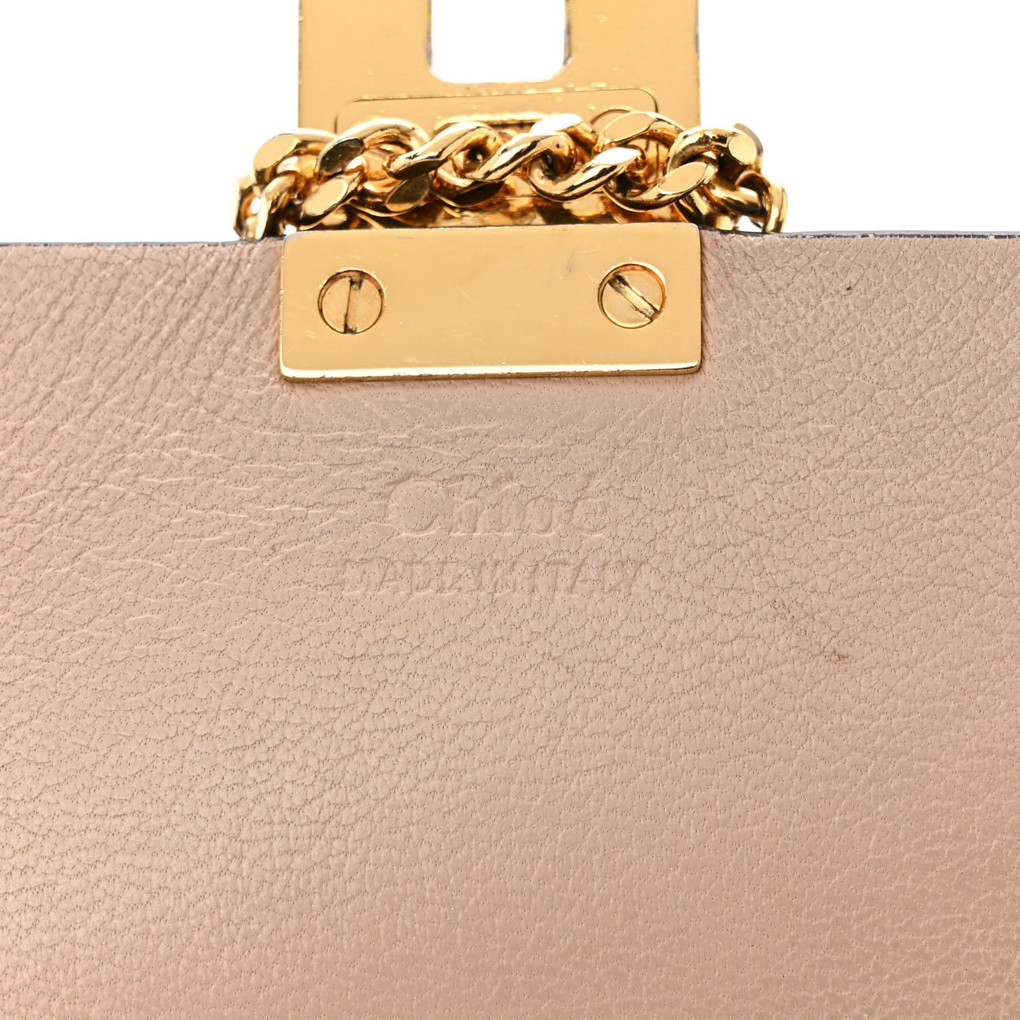 Snakeskin Smooth Calfskin Drew Shoulder Bag Beige Black