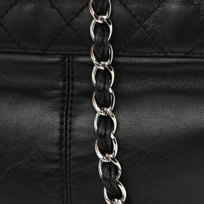 Chanel Calfskin Quilted Large Trianon Messenger Flap Black 12 of 13