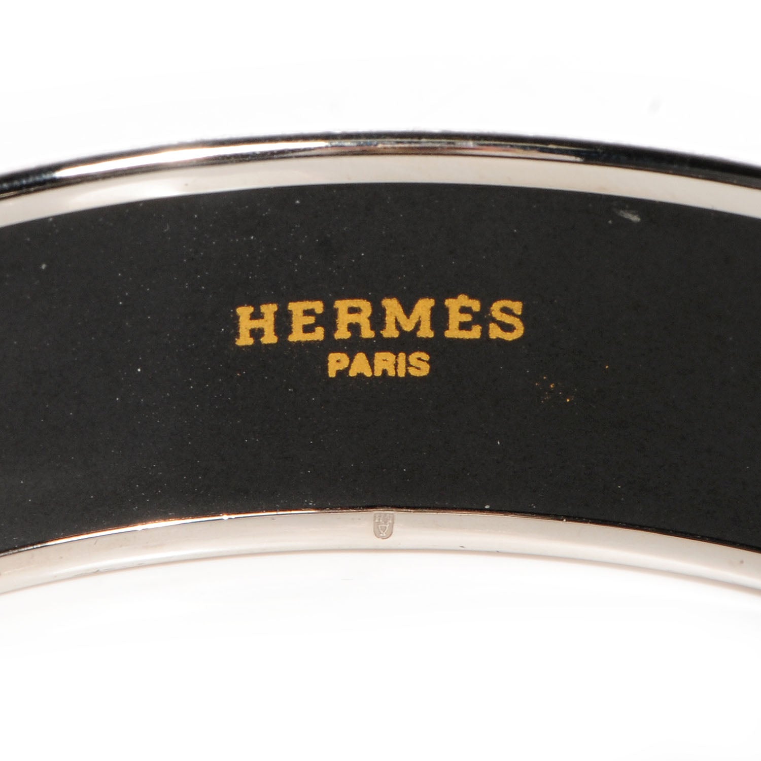 Hermes Enamel Printed Zodiac Wide Bracelet 70 Red 4 of 17