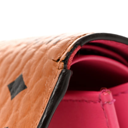 MCM Visetos Rabbit Tri-Fold Wallet Cognac 10 of 13