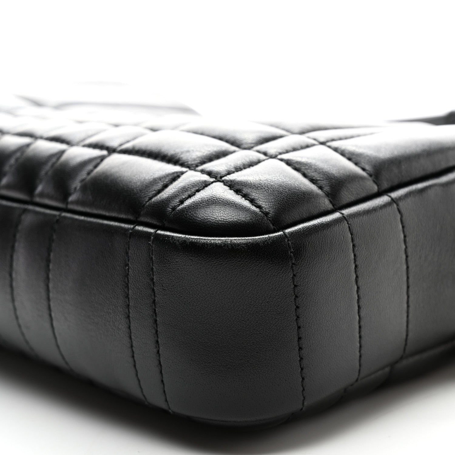 Burberry Calfskin Quilted Small Lola Camera Bag Black 10 of 10
