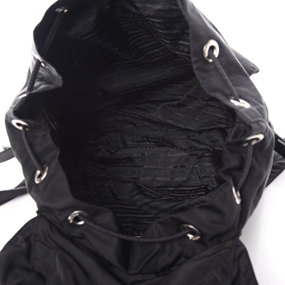 Prada Nylon Vela Medium Backpack Black 5 of 12