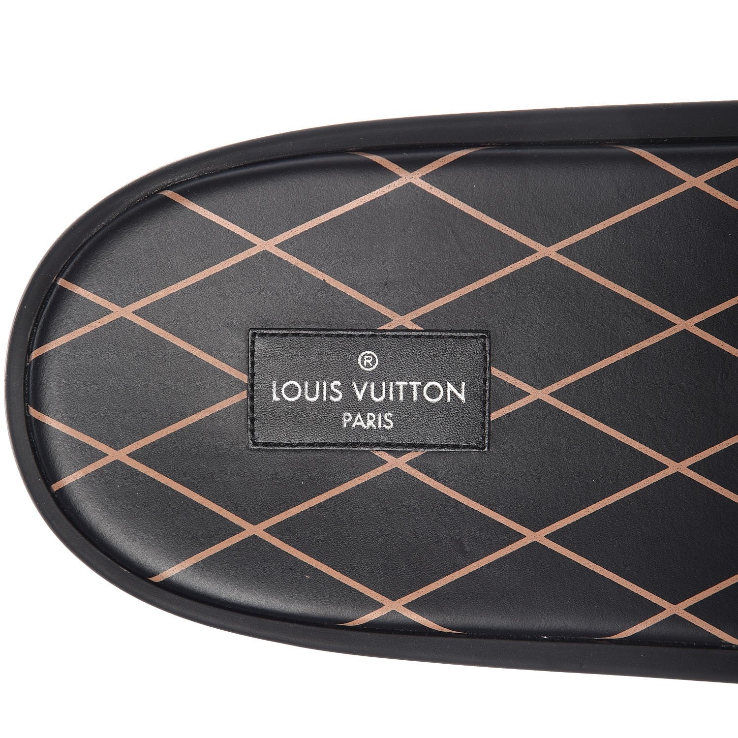 Louis Vuitton Calfskin Monogram Eldorado Flat Mules 40 Black 7 of 10