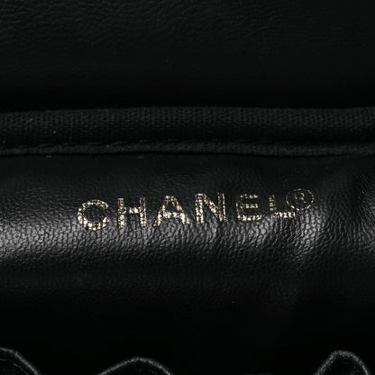 Chanel Caviar Vanity Cosmetic Case Black 6 of 12