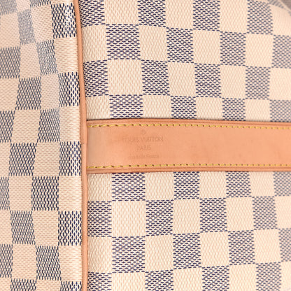 Louis Vuitton Damier Azur Keepall Bandouliere 55 9 of 22