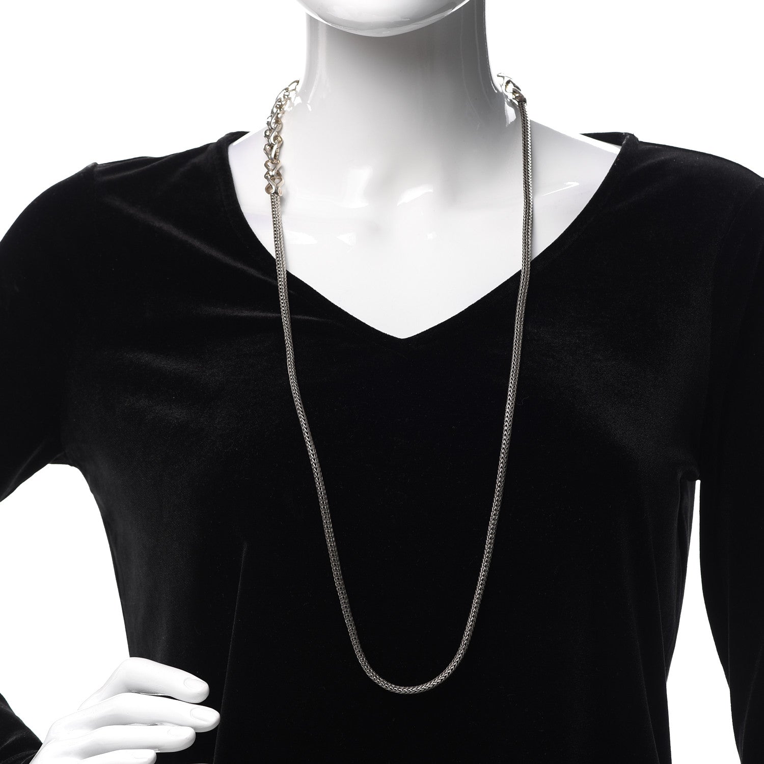 John Hardy Sterling Silver Asli Classic Chain Link Necklace 2 of 6