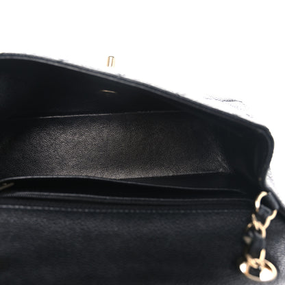 Chanel Iridescent Caviar Quilted Mini Rectangular Flap Charcoal 5 of 11
