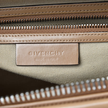 Givenchy Shiny Lord Calfskin Medium Antigona Dark Beige 6 of 12