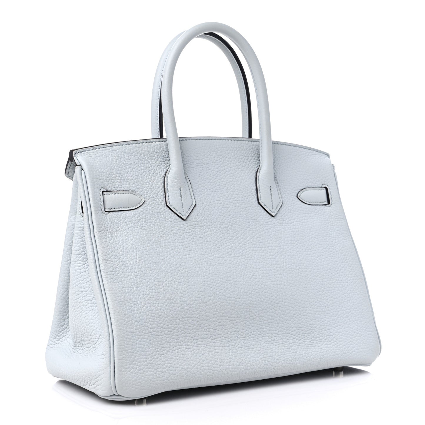 Taurillon Clemence Birkin 30 Bleu Pale