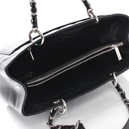 Chanel Caviar Quilted Grand Shopping Tote GST Black 5 of 7
