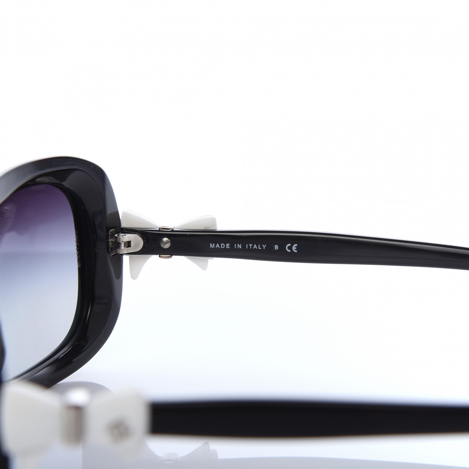 Chanel CC Bow Sunglasses 5170 Black 6 of 7