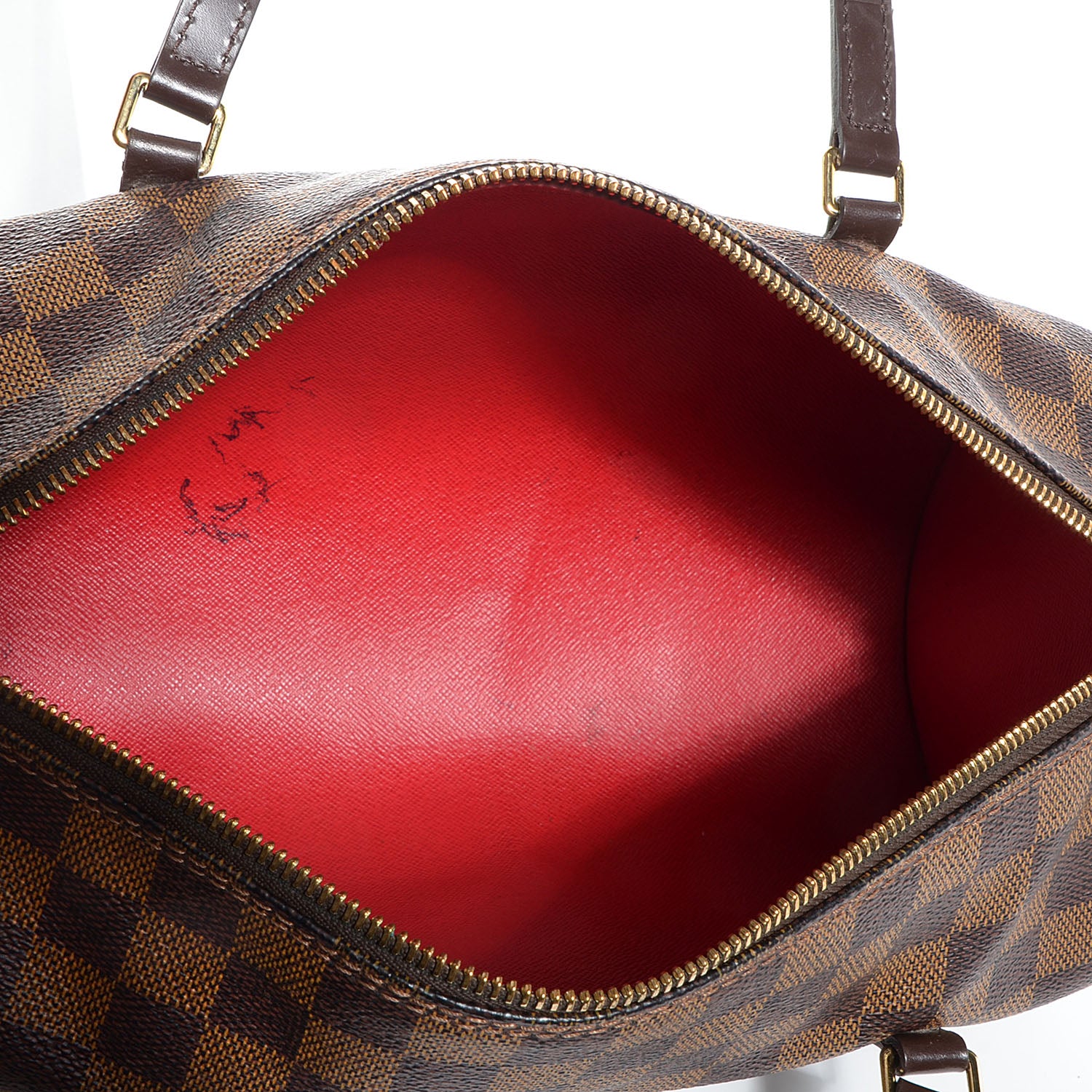 Louis Vuitton Damier Ebene Papillon 30 6 of 9