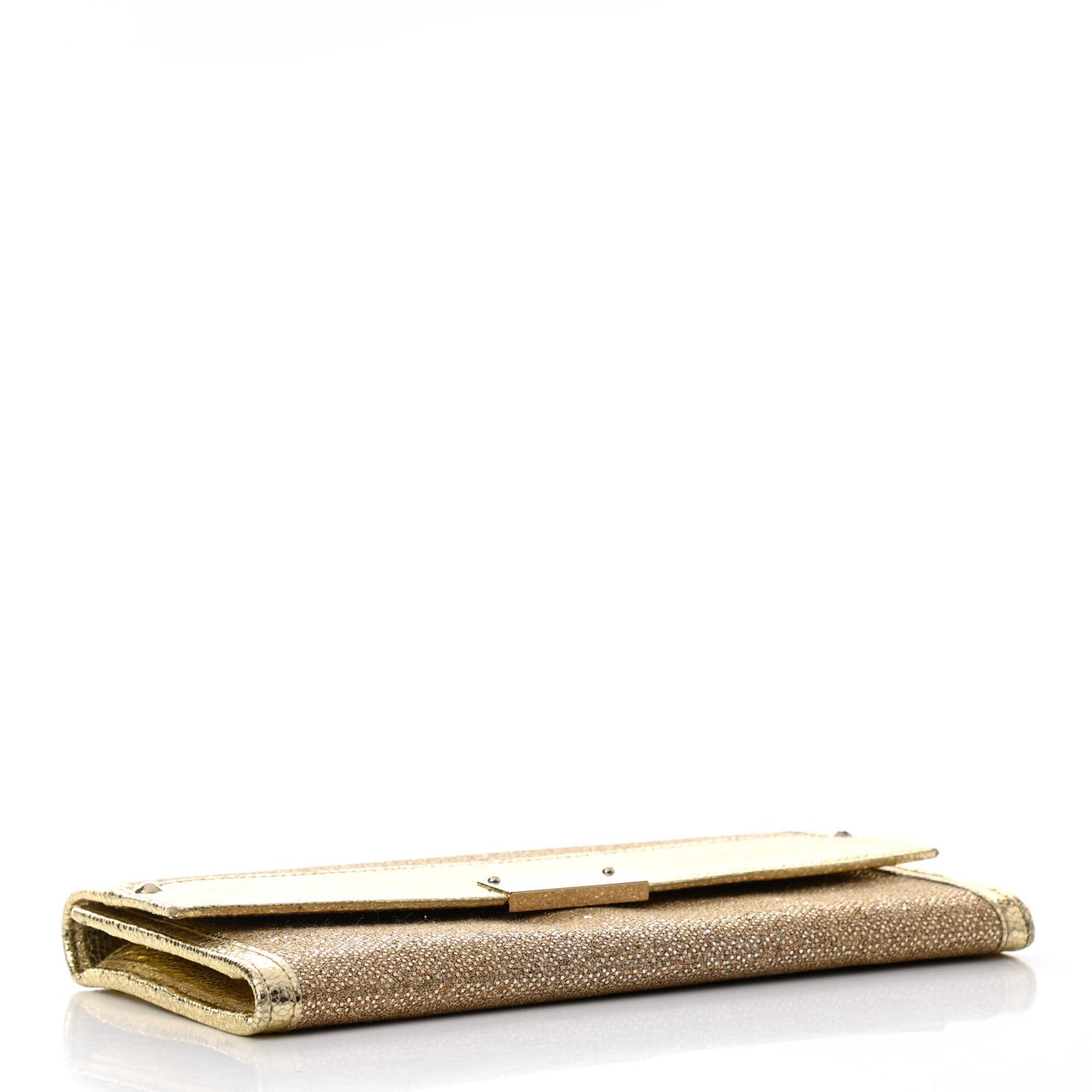 Glitter Fabric Reese Clutch Wallet Metallic