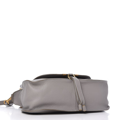 Chloe Calfskin Medium Marcie Satchel Cashmere Grey 4 of 10