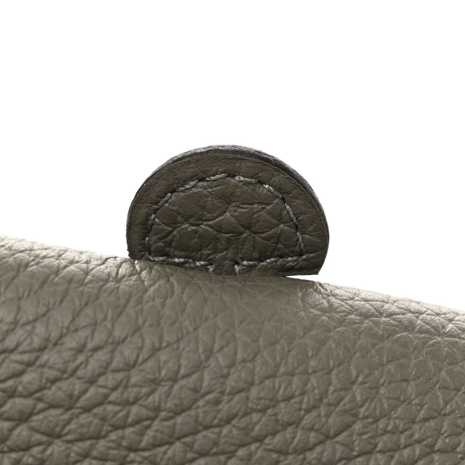 Hermes Taurillon Clemence Evelyne TPM Gris Meyer 7 of 10