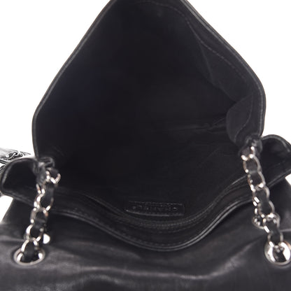 Chanel Calfskin Diamond Stitch Large Messenger Black 5 of 13