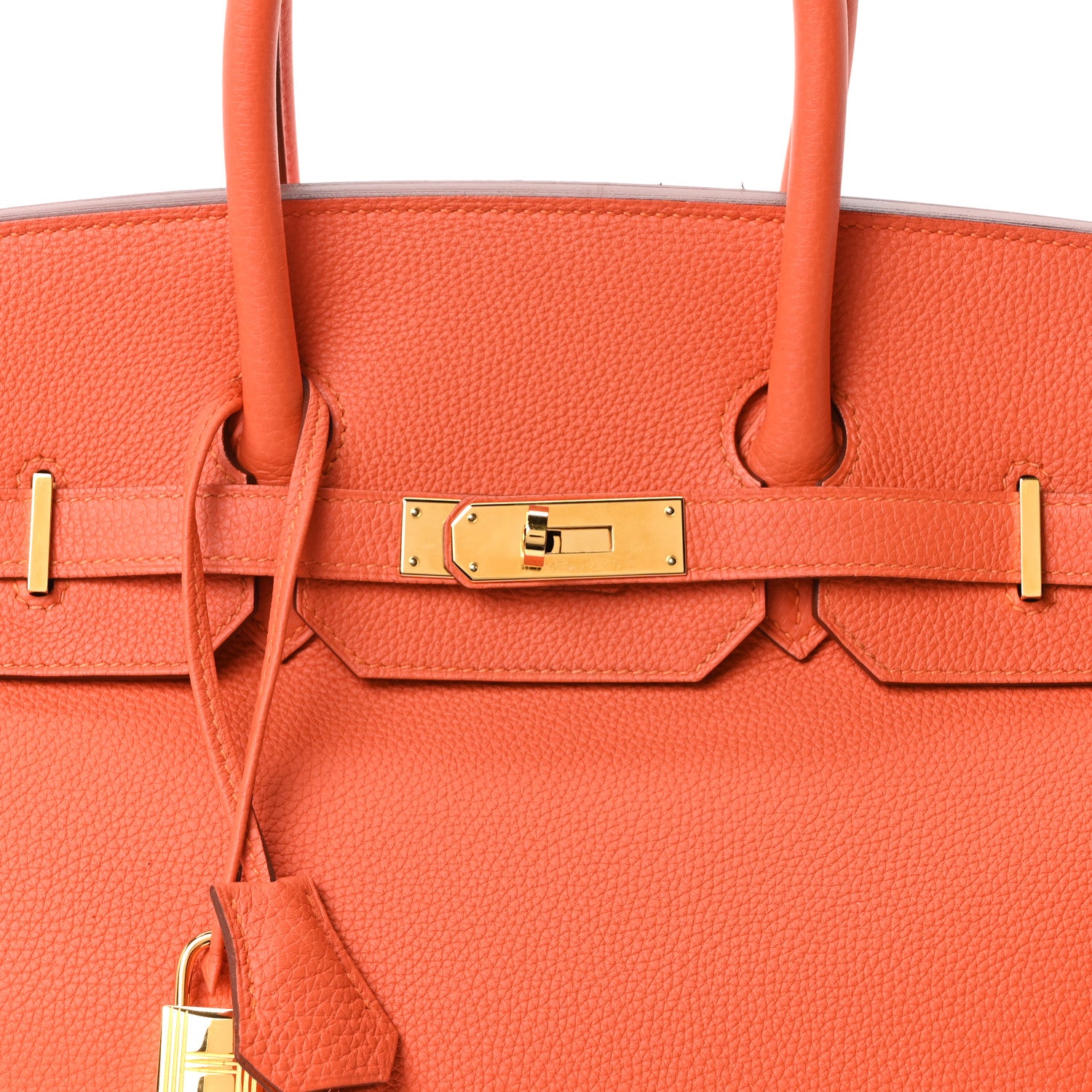 Hermes Togo Birkin 35 Orange 8 of 10