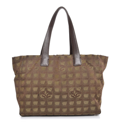 Chanel Nylon Medium Travel Tote Khaki 1 of 16