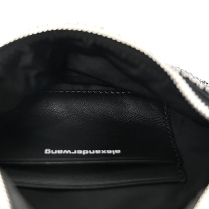 Alexander Wang Rhinestone Mesh Mini Attica Belt Bag Black 5 of 11