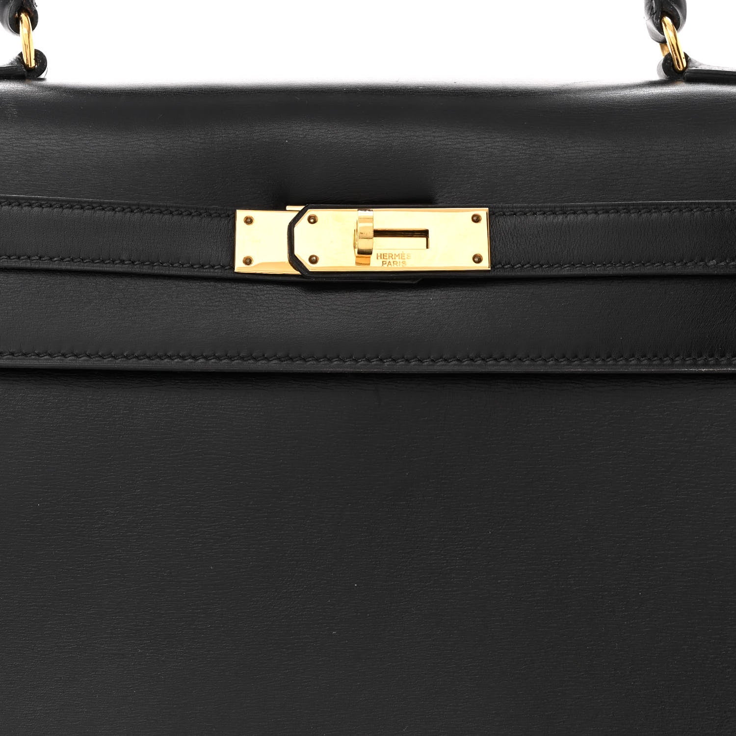 Hermes Box Kelly Sellier 32 Black 8 of 21