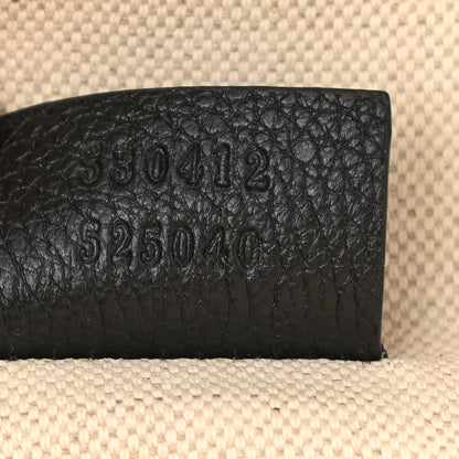 Gucci Grained Calfskin Logo Belt Bag Black 7 of 10