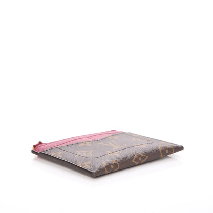 Louis Vuitton Monogram Zipped Card Holder Fuchsia 4 of 6