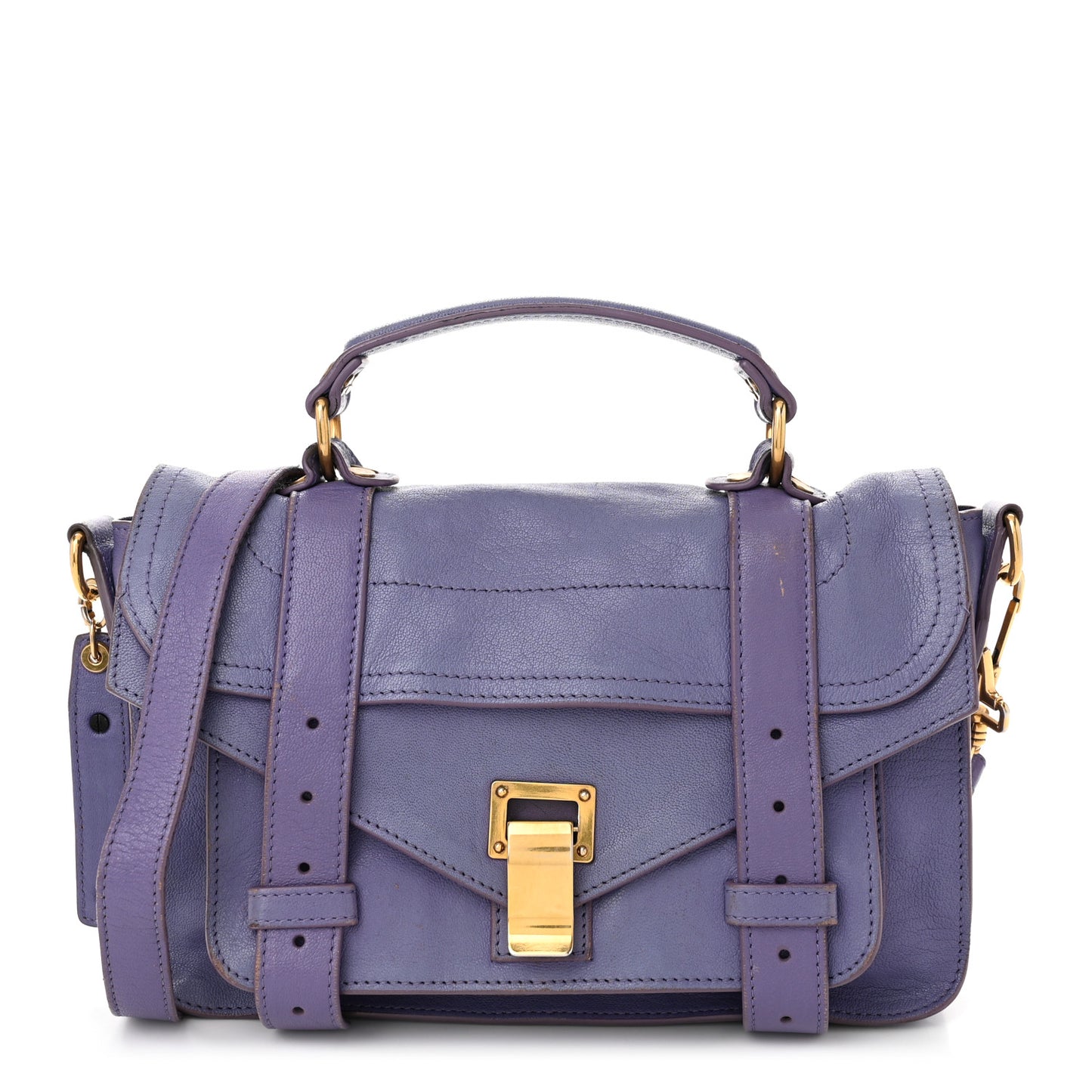Lambskin Tiny PS1 Satchel Berry