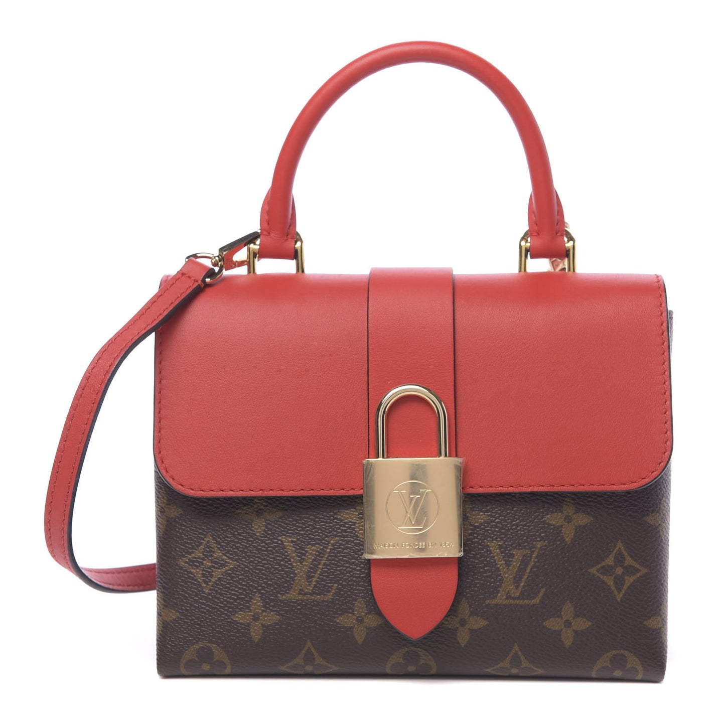 Monogram Locky BB Coquelicot