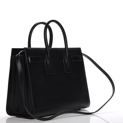 Saint Laurent Calfskin Small Sac De Jour Black 12 of 16