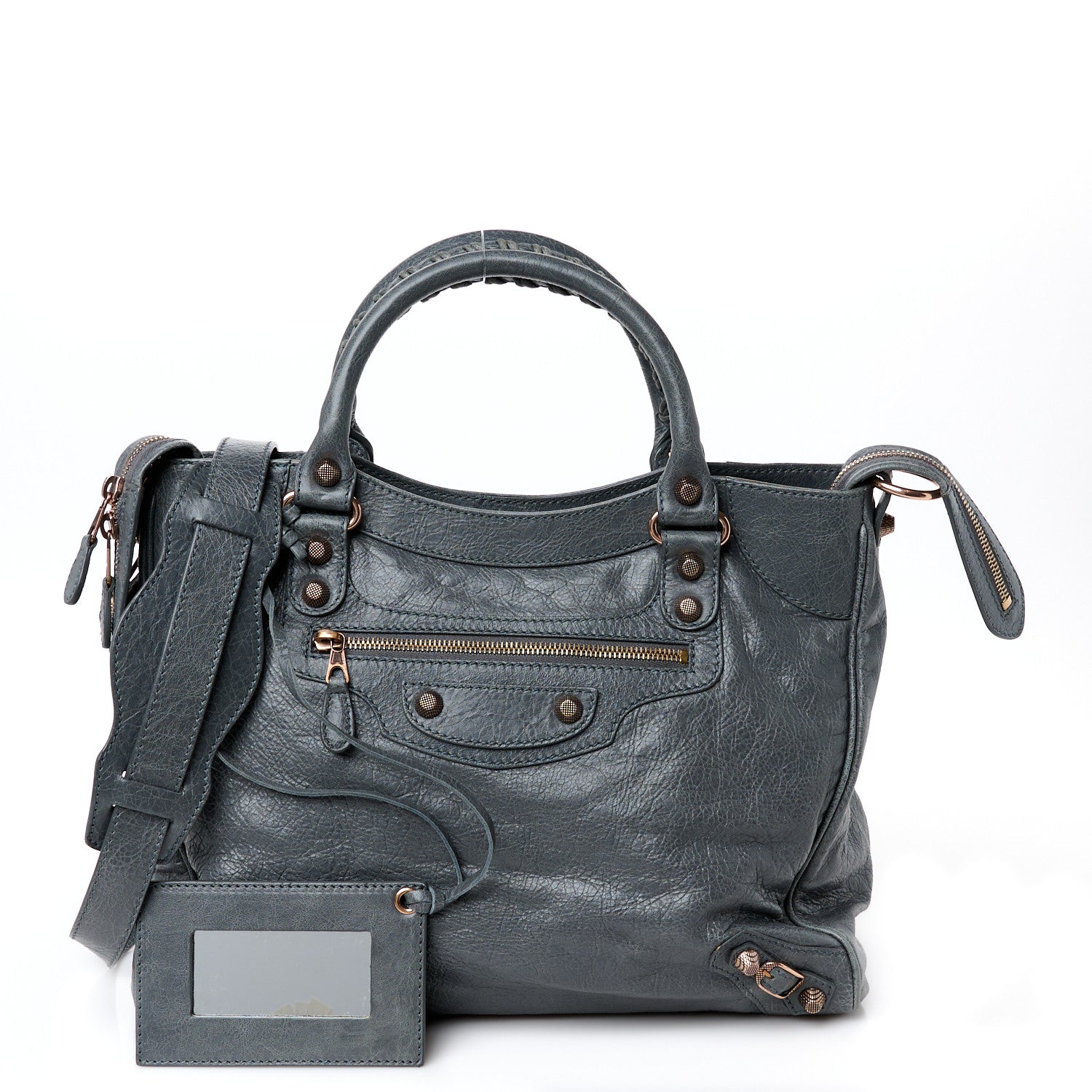 Balenciaga Agneau Giant 12 Rose Gold Hardware Velo Gris Tarmac 1 of 11
