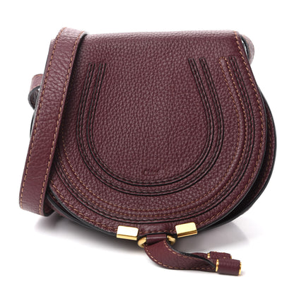 Chloe Calfskin Mini Marcie Round Crossbody Bag Wild Purple 1 of 9