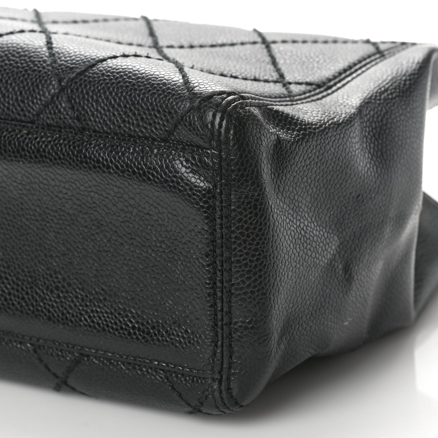 Chanel Caviar Quilted Shopping Tote Black 10 of 11